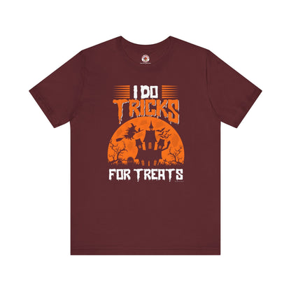 I Do Tricks For Treats T-Shirt The Devil's Pickle