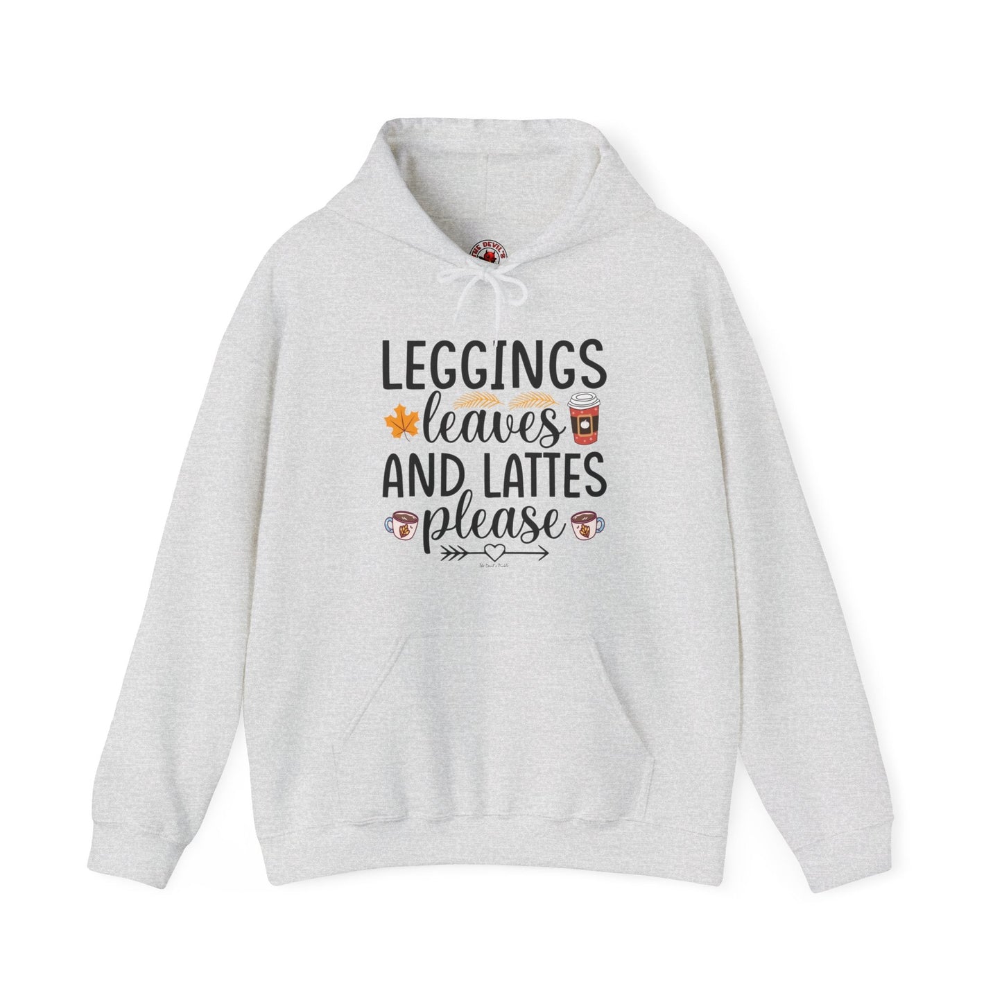 Leggings Leaves and Lattes Please Hooded Sweatshirt The Devil's Pickle
