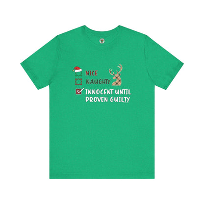 Innocent Until Proven Guilty T-Shirt The Devil's Pickle