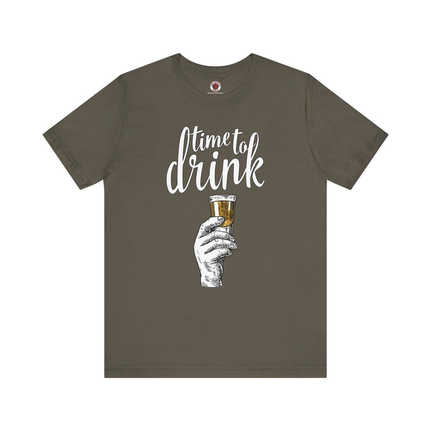 Time To Drink T-Shirt The Devil's Pickle