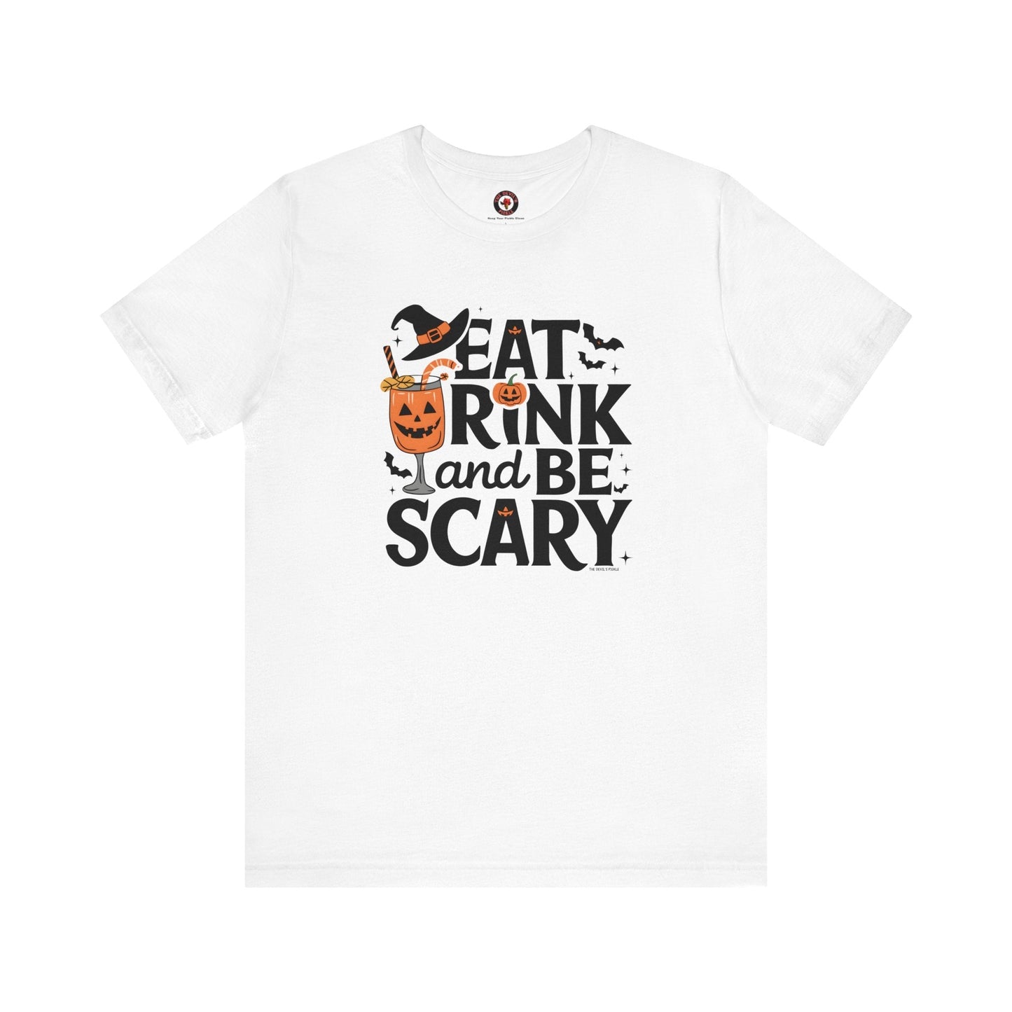 Eat Drink and Be Scary T-Shirt The Devil's Pickle