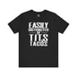 Easily Distracted By Tits and Tacos T-Shirt The Devil's Pickle