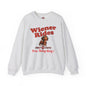 Free Wiener Rides Crewneck Sweatshirt The Devil's Pickle