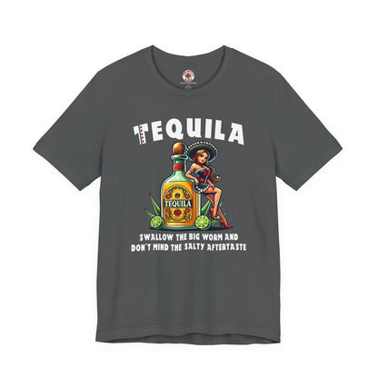 Tequila Swallow The Big Worm T-Shirt The Devil's Pickle