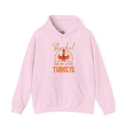 Thankful For My Little Turkeys Hooded Sweatshirt The Devil's Pickle