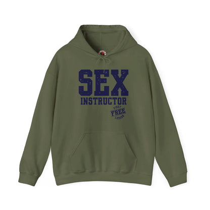 Sex Instructor Hooded Sweatshirt The Devil's Pickle