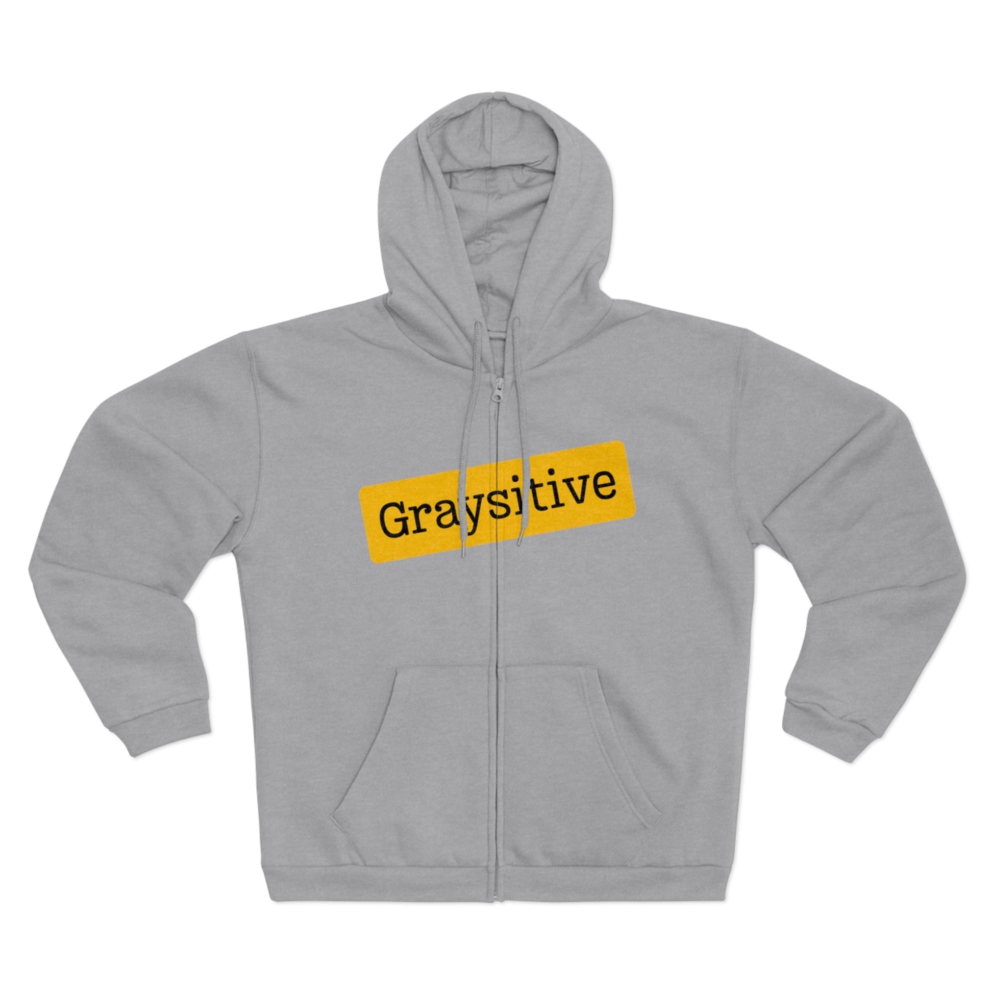 Unisex Hooded Zip Sweatshirt Grayceful LLC