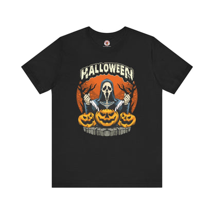 Screamer Killer Ghost Halloween T-Shirt The Devil's Pickle