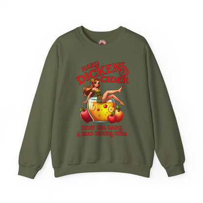 Hard Dickens Cider Crewneck Sweatshirt The Devil's Pickle