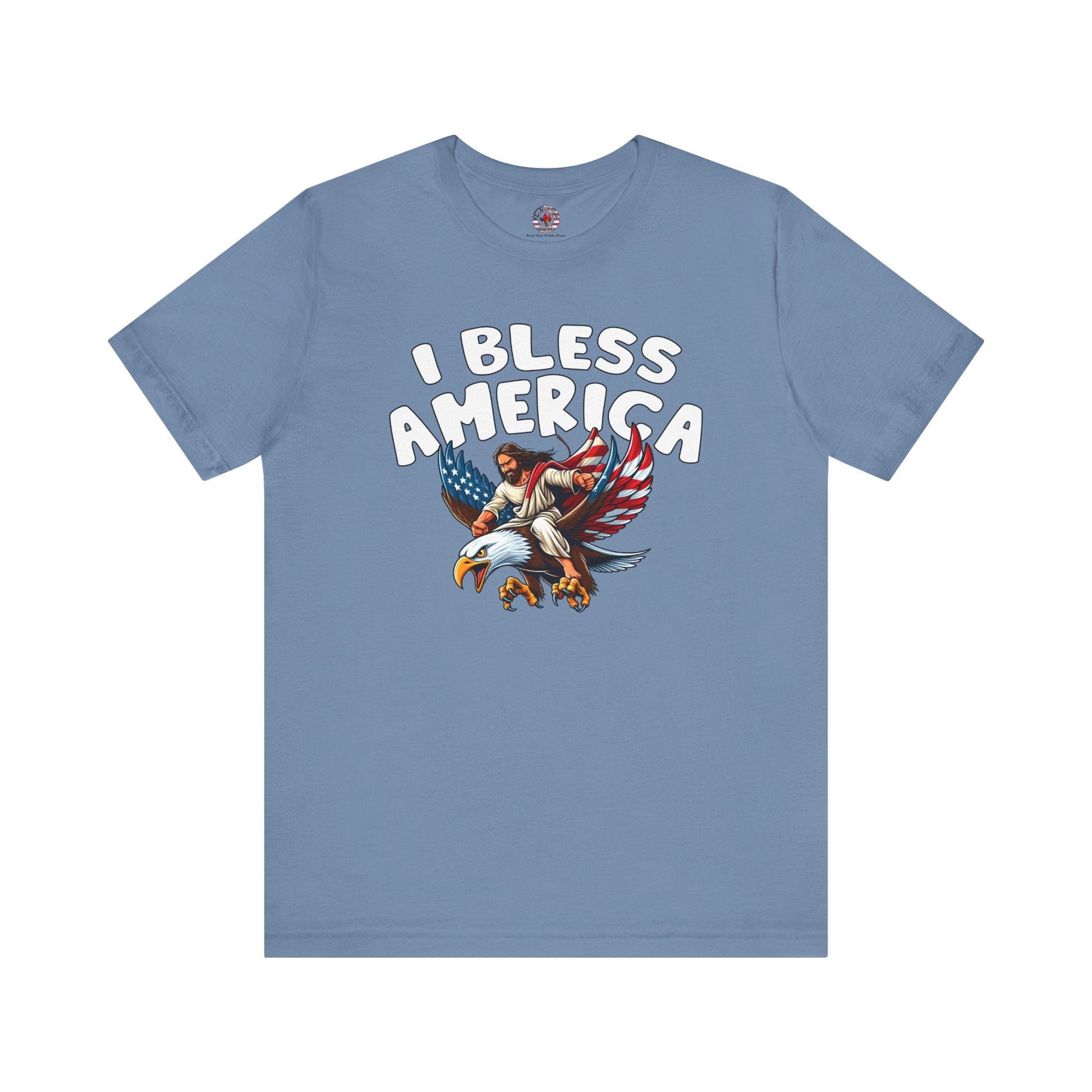 I Bless America T-Shirt The Devil's Pickle