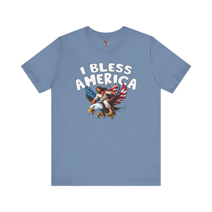 I Bless America T-Shirt The Devil's Pickle