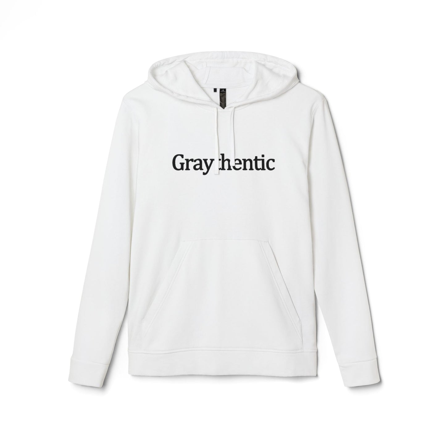 adidas Unisex Fleece Hoodie "Graythentic" Grayceful LLC