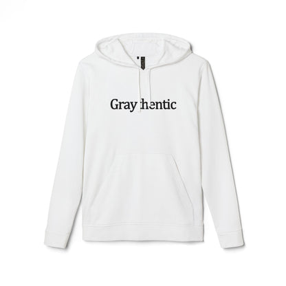 adidas Unisex Fleece Hoodie "Graythentic" Grayceful LLC