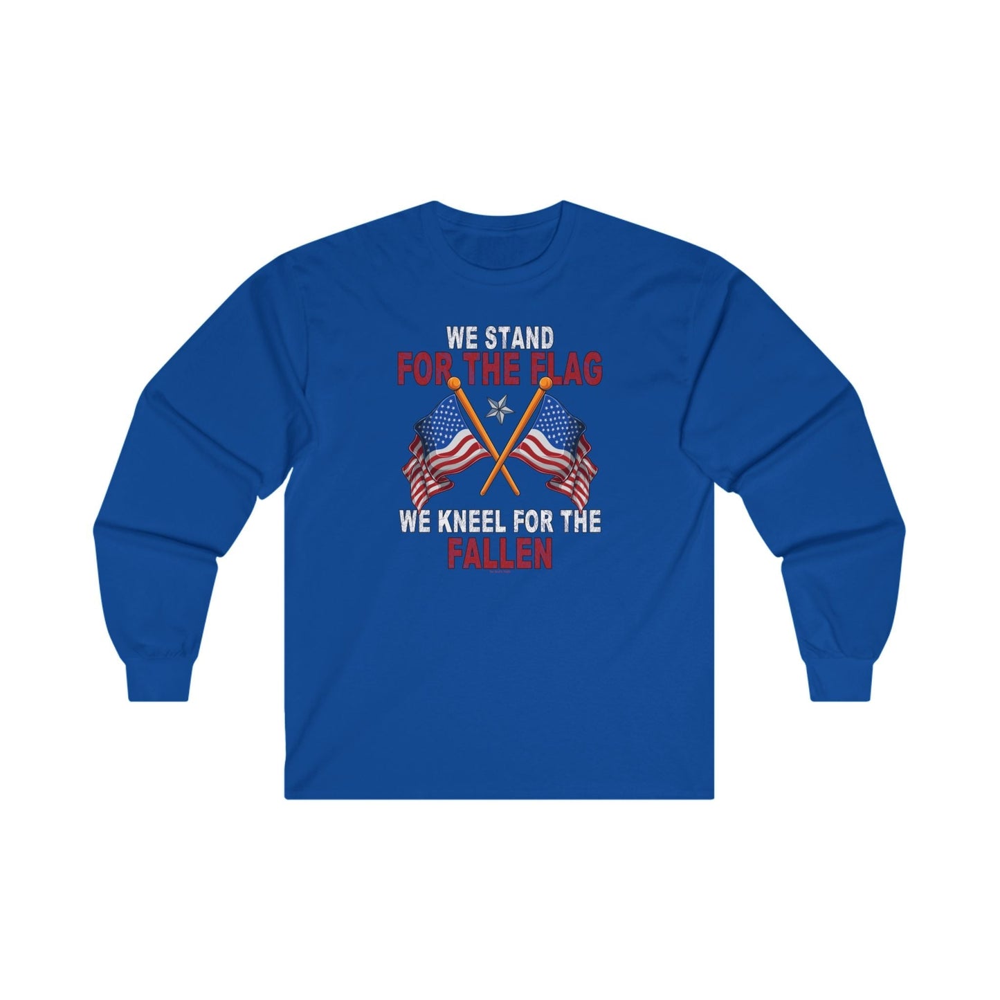 We Stand For The Flag Long Sleeve Tee The Devil's Pickle
