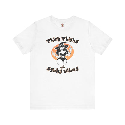 Thick Thighs and Spooky Vibes T-Shirt The Devil's Pickle