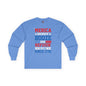 Merica Drinkin Booze And Refusin To Lose Long Sleeve Tee The Devil's Pickle