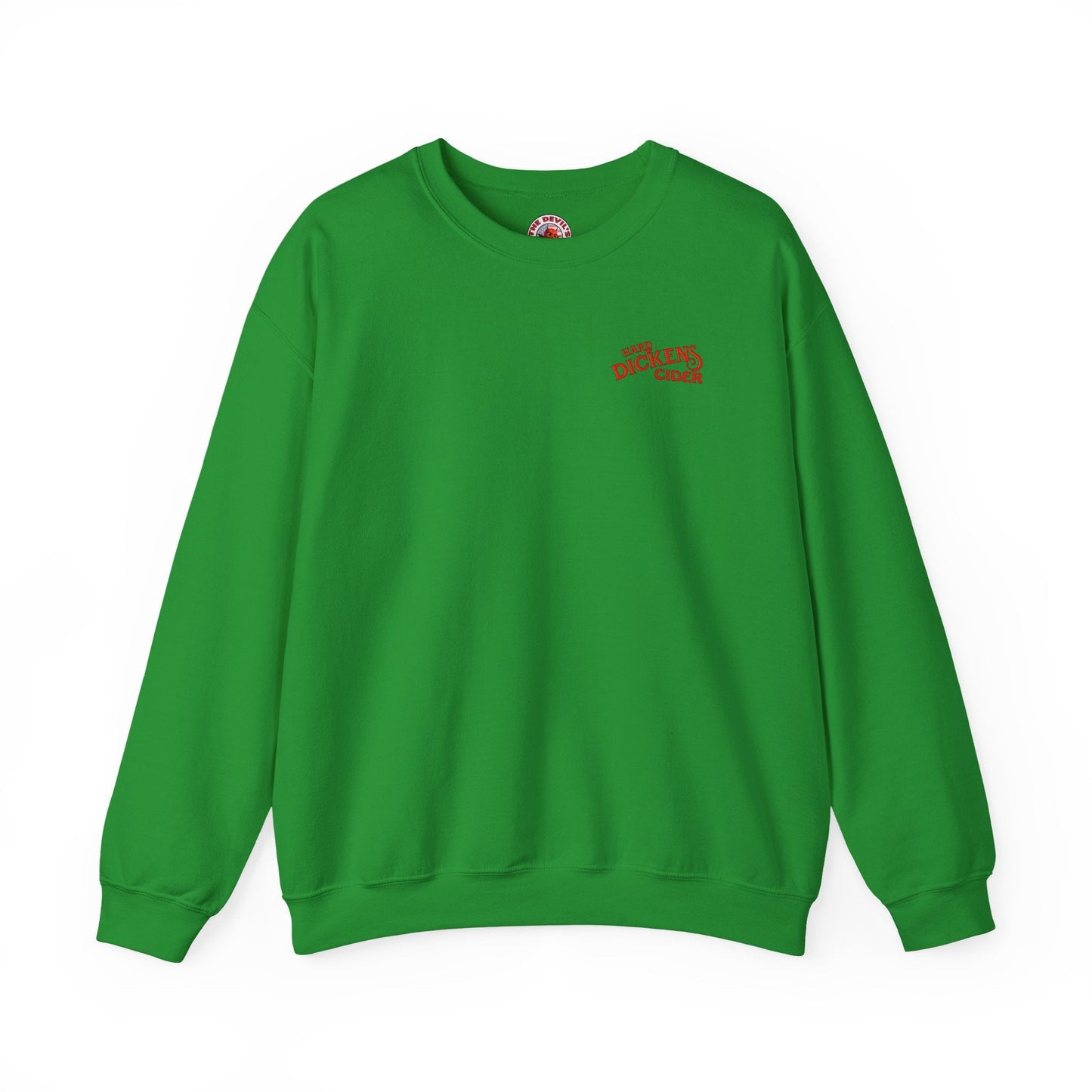 Hard Dickens Cider Front/Back Crewneck Sweatshirt The Devil's Pickle