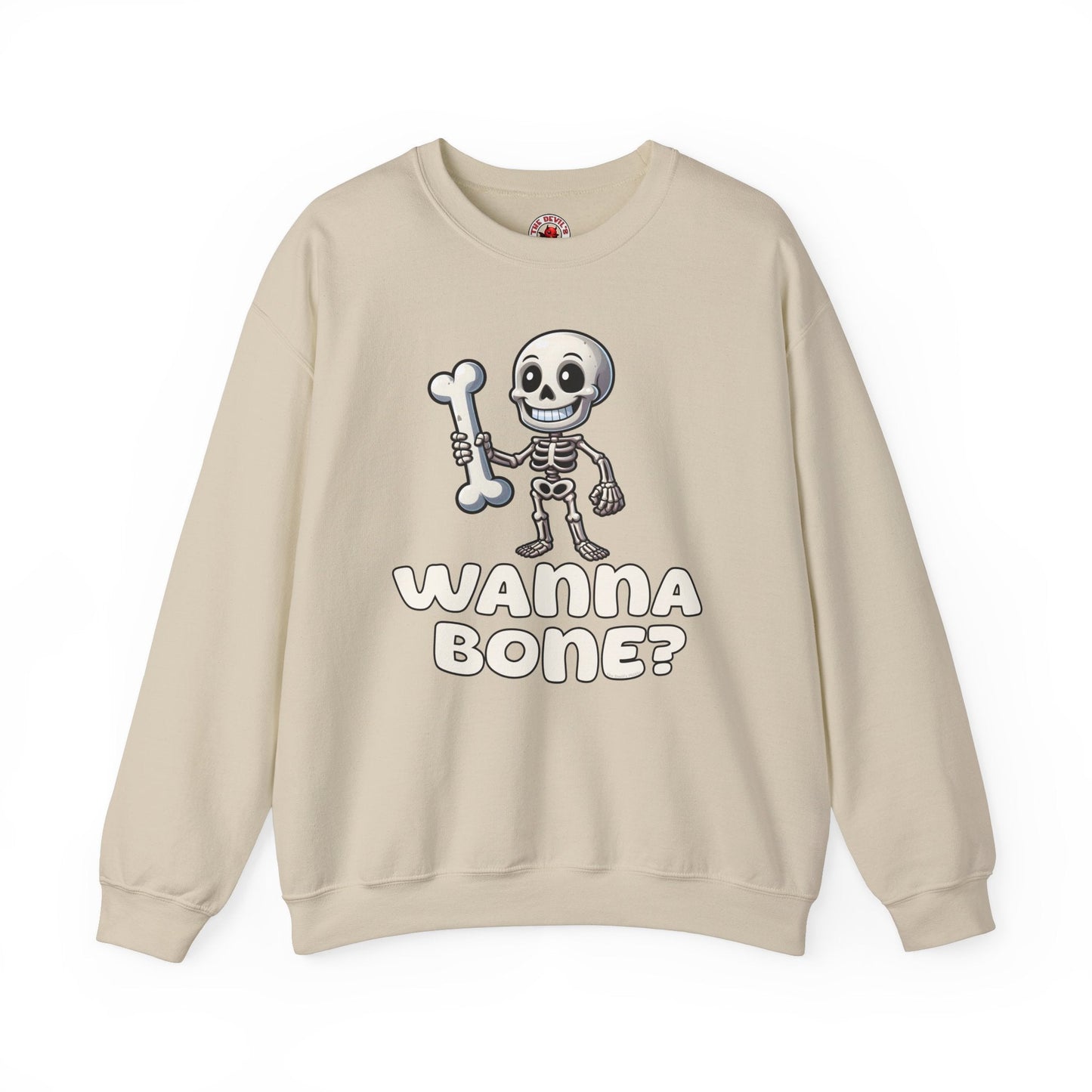 Wanna Bone Crewneck Sweatshirt The Devil's Pickle