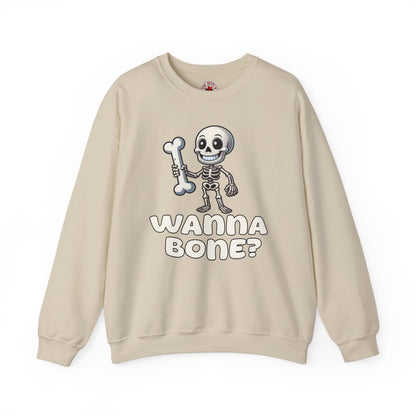 Wanna Bone Crewneck Sweatshirt The Devil's Pickle