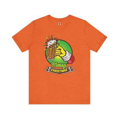 Merry Christmas Beer T-Shirt The Devil's Pickle