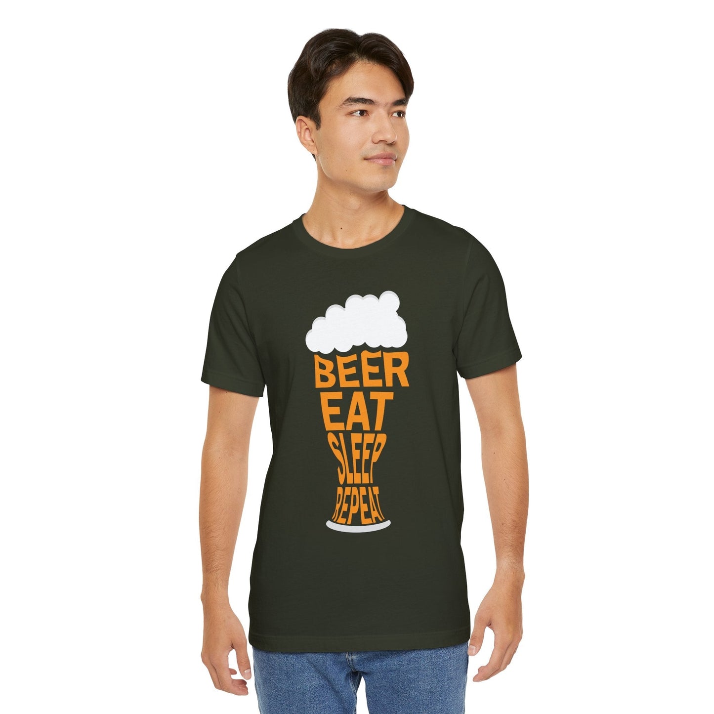 Beer Eat Sleep Repeat T-Shirt The Devil's Pickle
