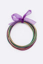 Mix Mardi Gras Color Spring Bracelet Set Shop Style & More | Fresh Looks, Everyday Deals & Free Shipping