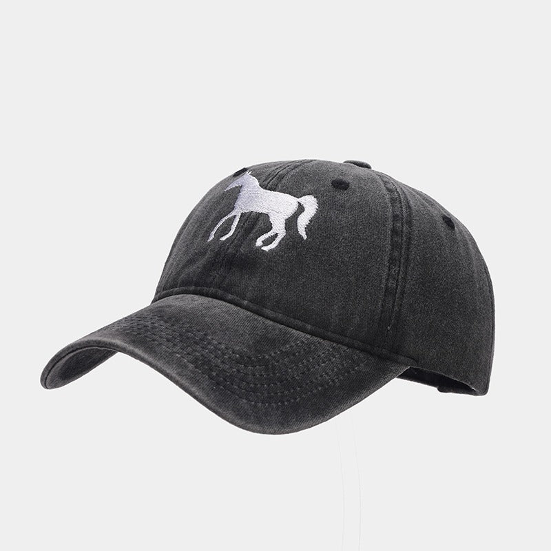 Horsing Around Distressed Cowgirl Baseball Cap Country in My Heart
