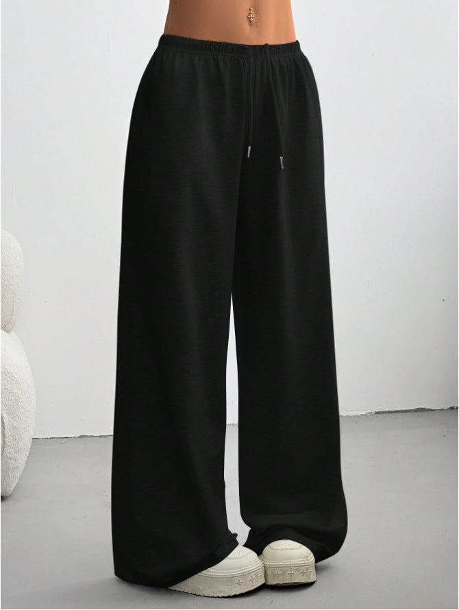 Minimalist Straight-Leg Drawstring Sweatpants – 6 Colors, S–2XL FitiqueFit