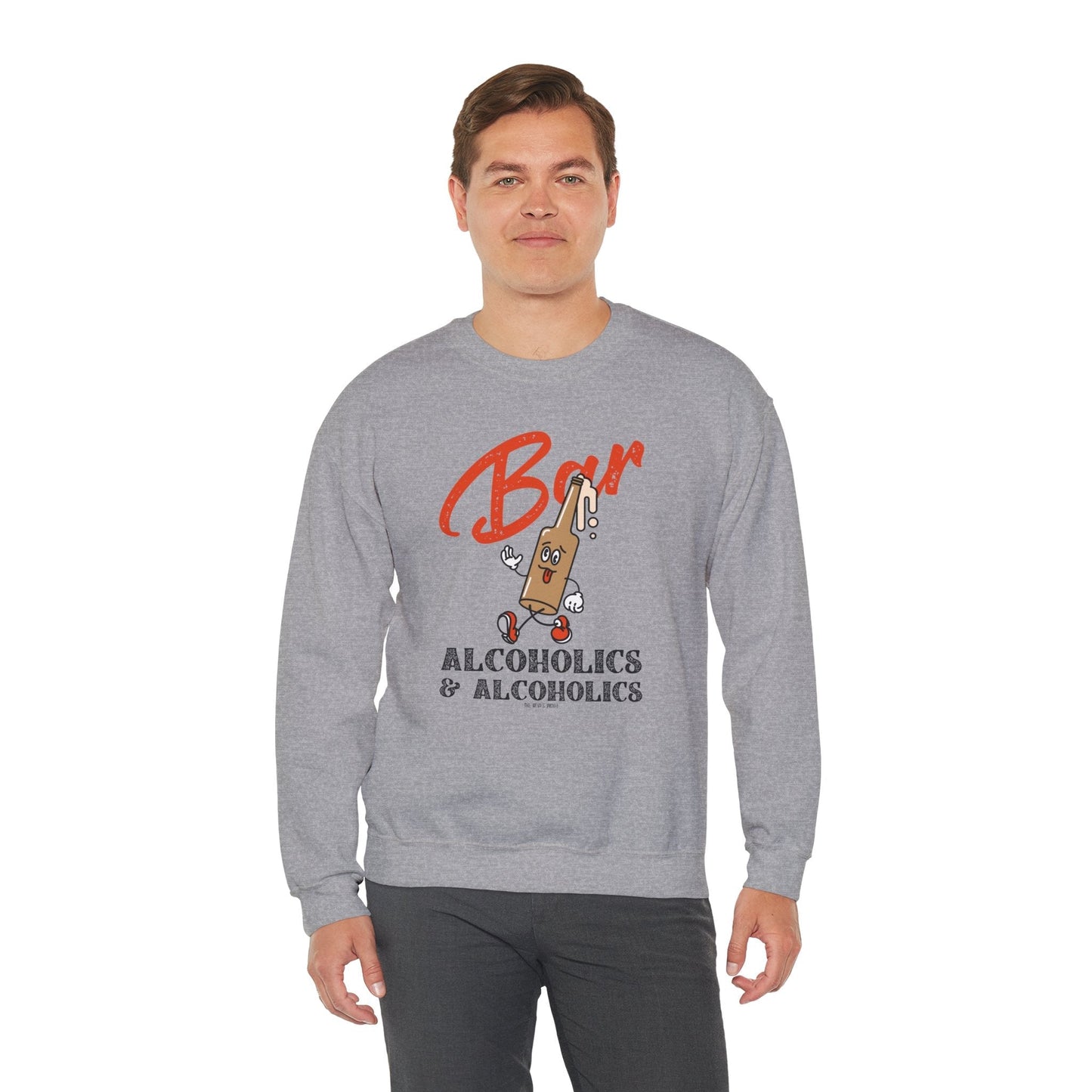 Bar Alcoholics & Alcoholics Crewneck Sweatshirt The Devil's Pickle