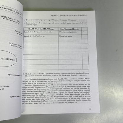MIND-BODY WORKBOOK FOR ADDICTION Effective Tools Substance Abuse Recovery Book PayWut
