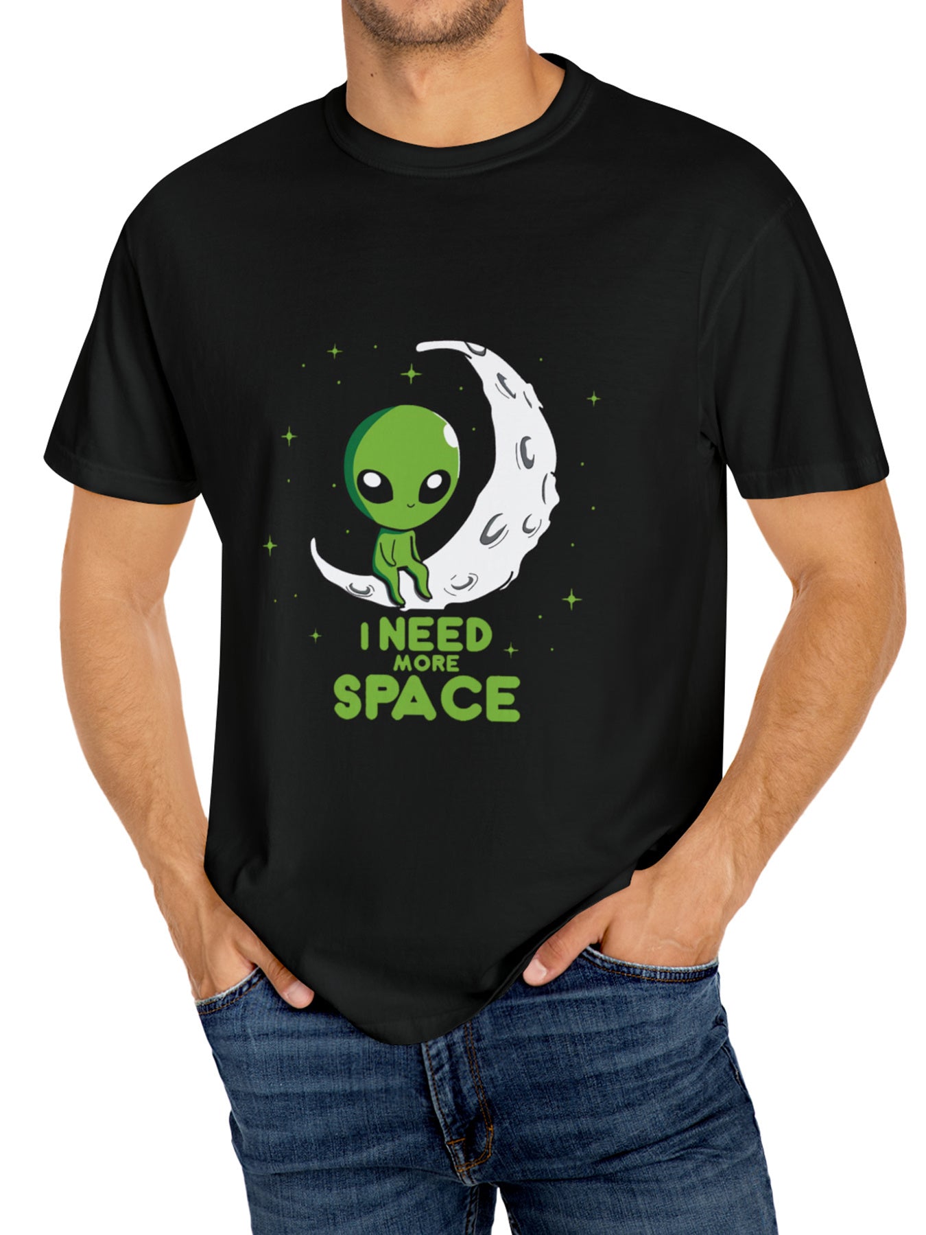 Alien Graphic Shirt for Men – Summer Street Style Casual Tee FitiqueFit