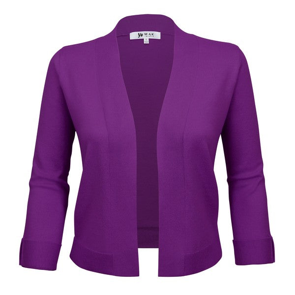 Open Front Cropped Bolero Shrug Cardigan Shop Style & More | Fresh Looks, Everyday Deals & Free Shipping