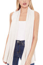 Solid, long body open front vest in a loose fit Shop Style & More | Fresh Looks, Everyday Deals & Free Shipping