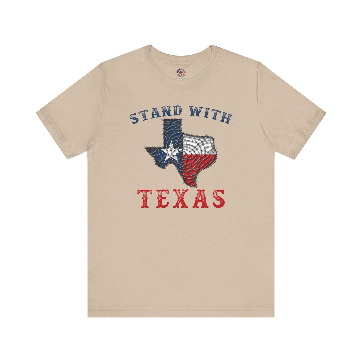 Stand With Texas T-Shirt The Devil's Pickle