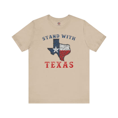 Stand With Texas T-Shirt The Devil's Pickle