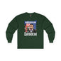 Abraham Drinking Long Sleeve Tee The Devil's Pickle