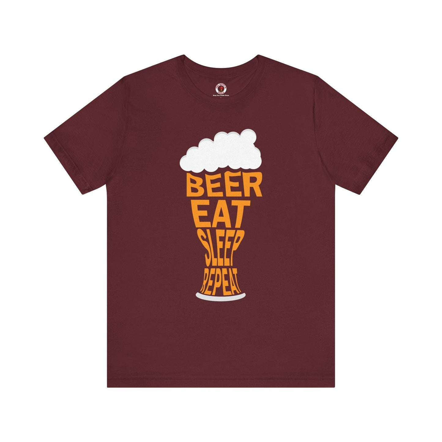 Beer Eat Sleep Repeat T-Shirt The Devil's Pickle