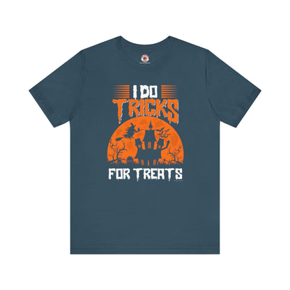 I Do Tricks For Treats T-Shirt The Devil's Pickle