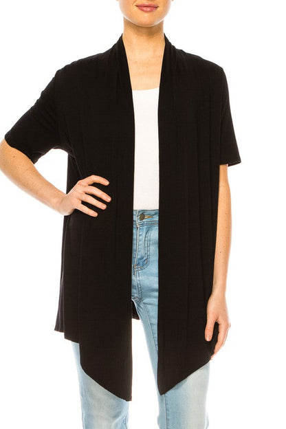 Solid, relax fit cardigan with an open front Shop Style & More | Fresh Looks, Everyday Deals & Free Shipping