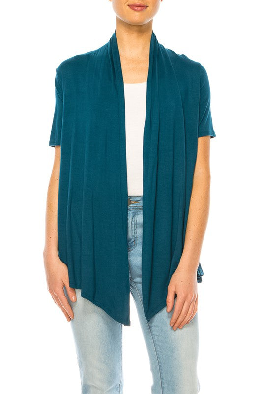 Solid, relax fit cardigan with an open front Shop Style & More | Fresh Looks, Everyday Deals & Free Shipping