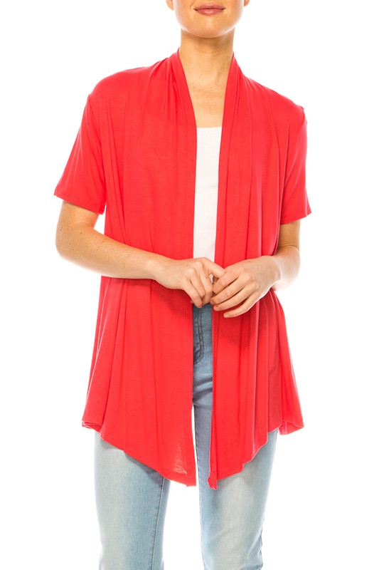 Solid, relax fit cardigan with an open front Shop Style & More | Fresh Looks, Everyday Deals & Free Shipping