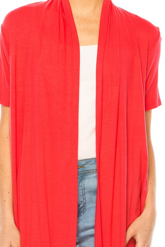 Solid, relax fit cardigan with an open front Shop Style & More | Fresh Looks, Everyday Deals & Free Shipping