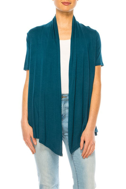 Solid, relax fit cardigan with an open front Shop Style & More | Fresh Looks, Everyday Deals & Free Shipping