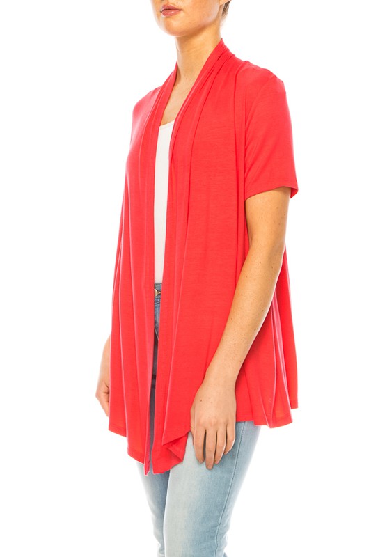 Solid, relax fit cardigan with an open front Shop Style & More | Fresh Looks, Everyday Deals & Free Shipping