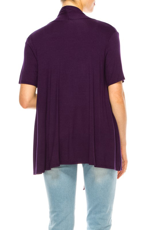 Solid, relax fit cardigan with an open front Shop Style & More | Fresh Looks, Everyday Deals & Free Shipping