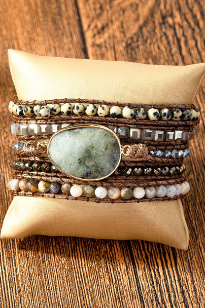 34 inch natural stone boho bracelet Shop Style & More | Fresh Looks, Everyday Deals & Free Shipping