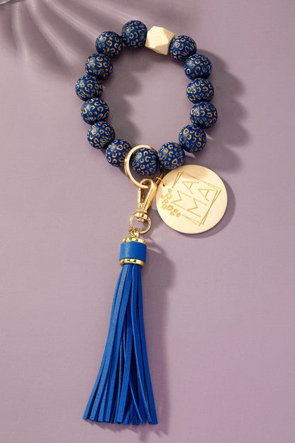 Etched animal wood bead wristlet mama key chain Shop Style & More | Fresh Looks, Everyday Deals & Free Shipping
