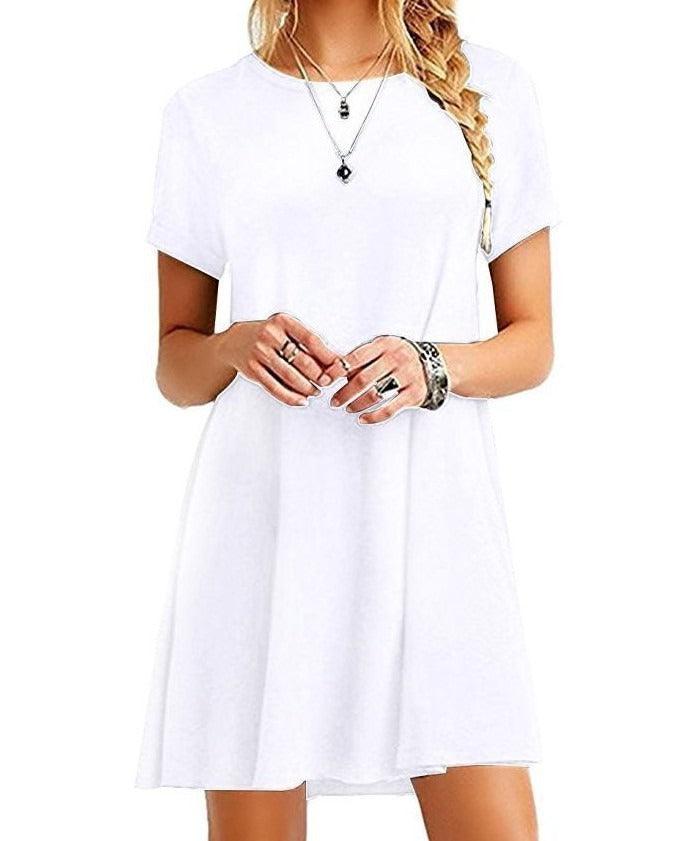 Cowgirl Chic Casual Short Sleeved Dress | Comfortable & Stylish Cowgirl Dress Country in My Heart