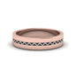 Mens Wave Comfort Fit Wedding Ring Fascinating Diamonds