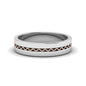Mens Wave Comfort Fit Wedding Ring Fascinating Diamonds